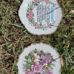 2 Serenity Friendship Plates