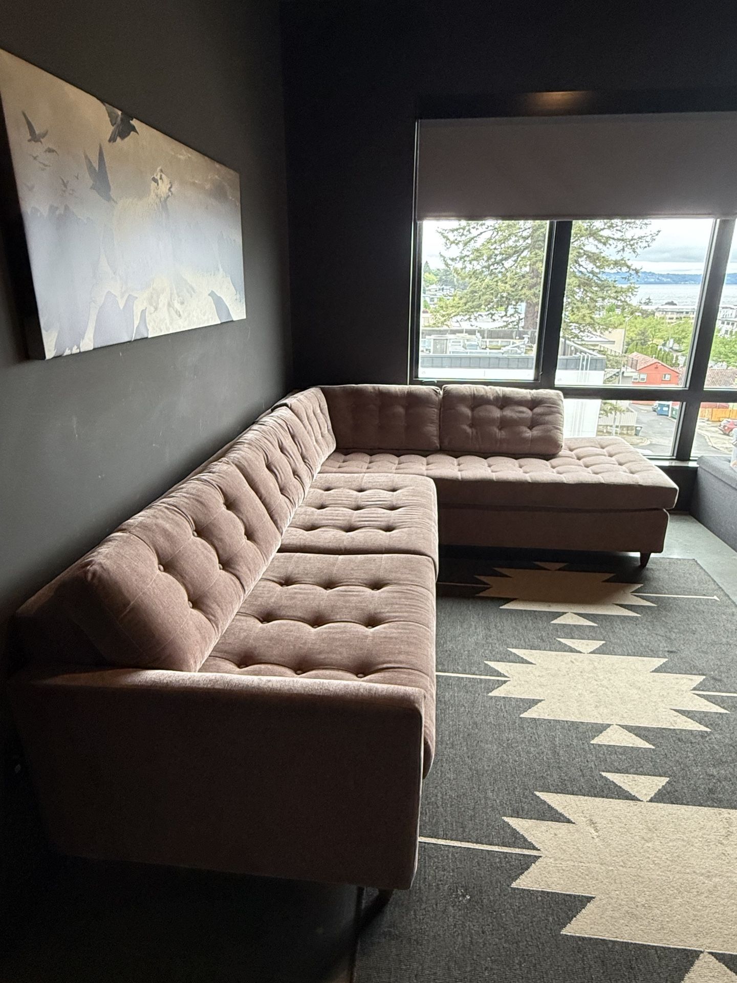 Joybird Elliot Sectional Sleeper Sofa