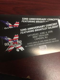 Pair of 925 XTU tickets for 6/4
