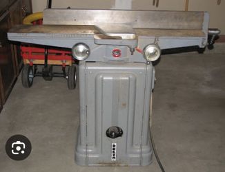Vintage Rockwell Jointer + Sears Roebuck Rail Attachment