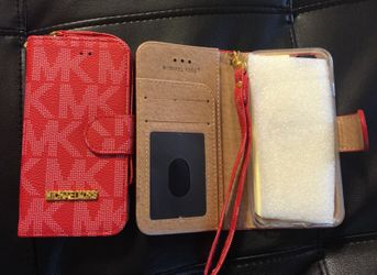 Luxury Wallet flip leather Michael kors for iPhone 6