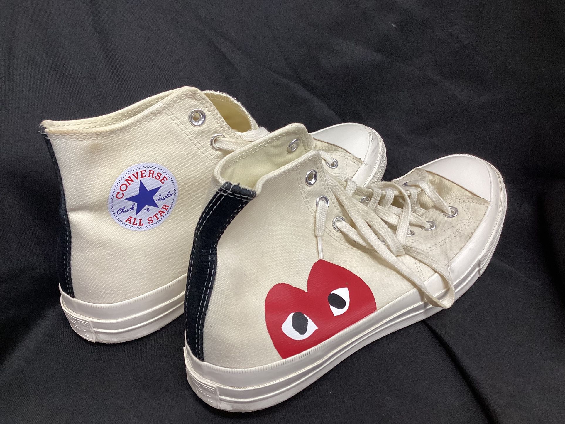 Converse Comme des Garçons Play x Chuck 70 2015 High Milk