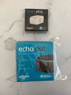 Amazon Echo Dot and Smart Plug Bundle