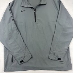 Nike Dri Fit Windbreaker Men's Michelob Ultra Golf Jacket Gray XL