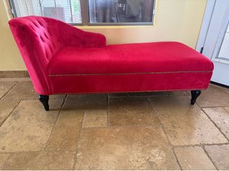Chic Red Couch