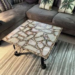 Marble Coffee Table And End Table