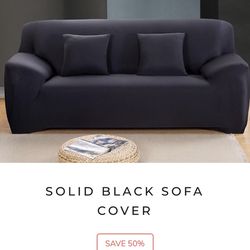 Sofa Cover, Black