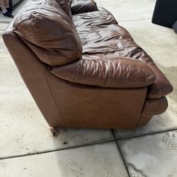 Leather Couch