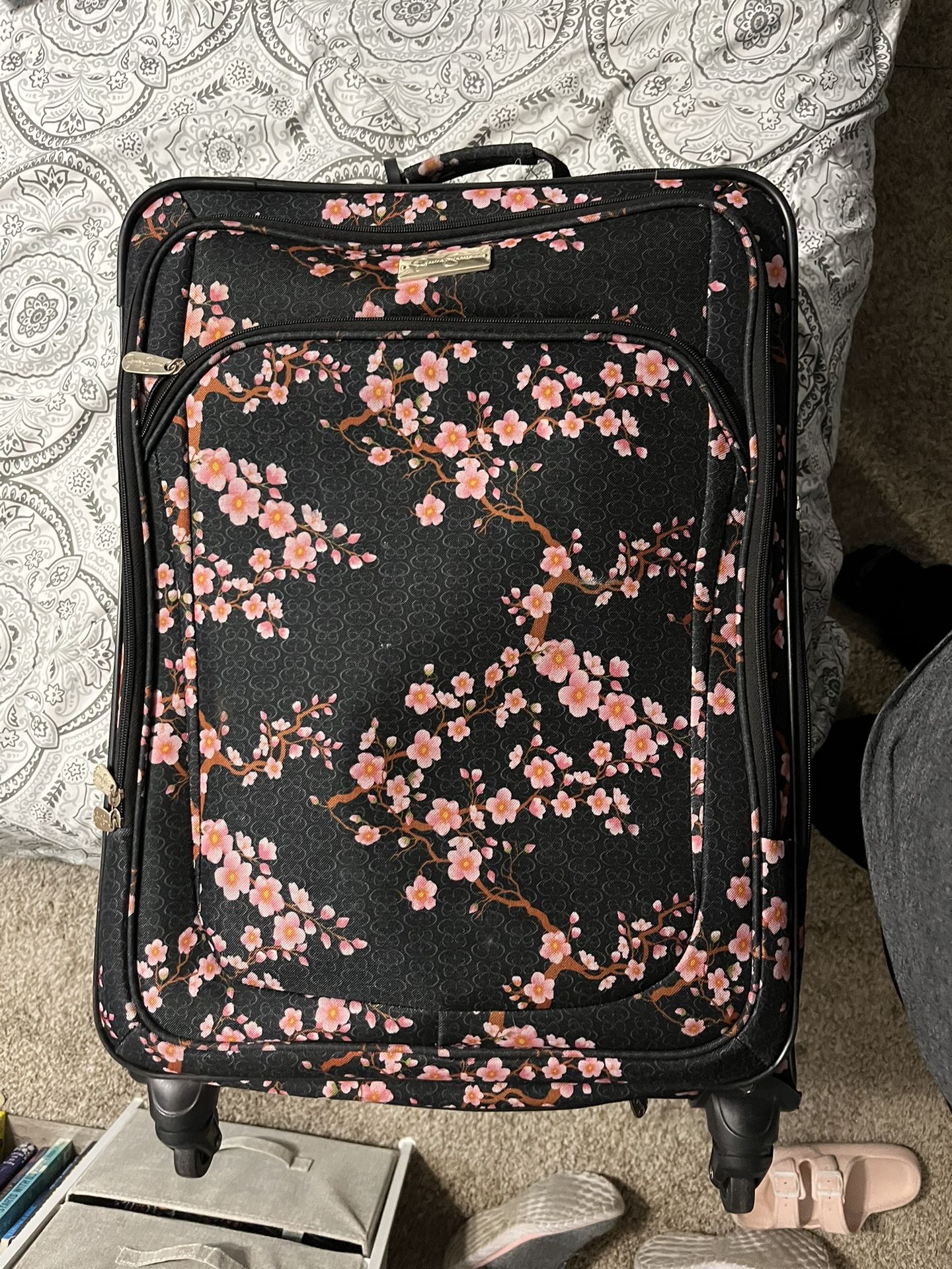 Cherry Blossom Luggage / suitcase