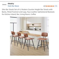 Brand New Barstools! Assembled 