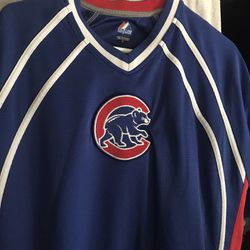 Chicago Cubs Cubbies Adult XL Baseball Pullover Jersey