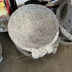 Imperfect Mortar And Pestle! Molcajete Dañado! Cada Uno! Para Los Aguachiles O La Salsa!