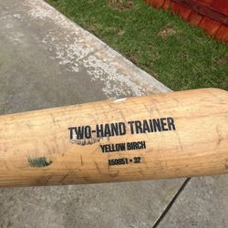 Brooks Two Hand Trainer Bat 32” 45 Oz (Cam Wood)