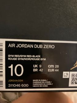 Air Jordan Dub zero