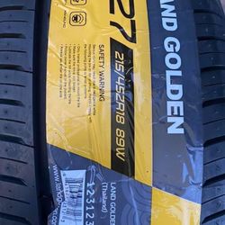 215/45 18 New Tires