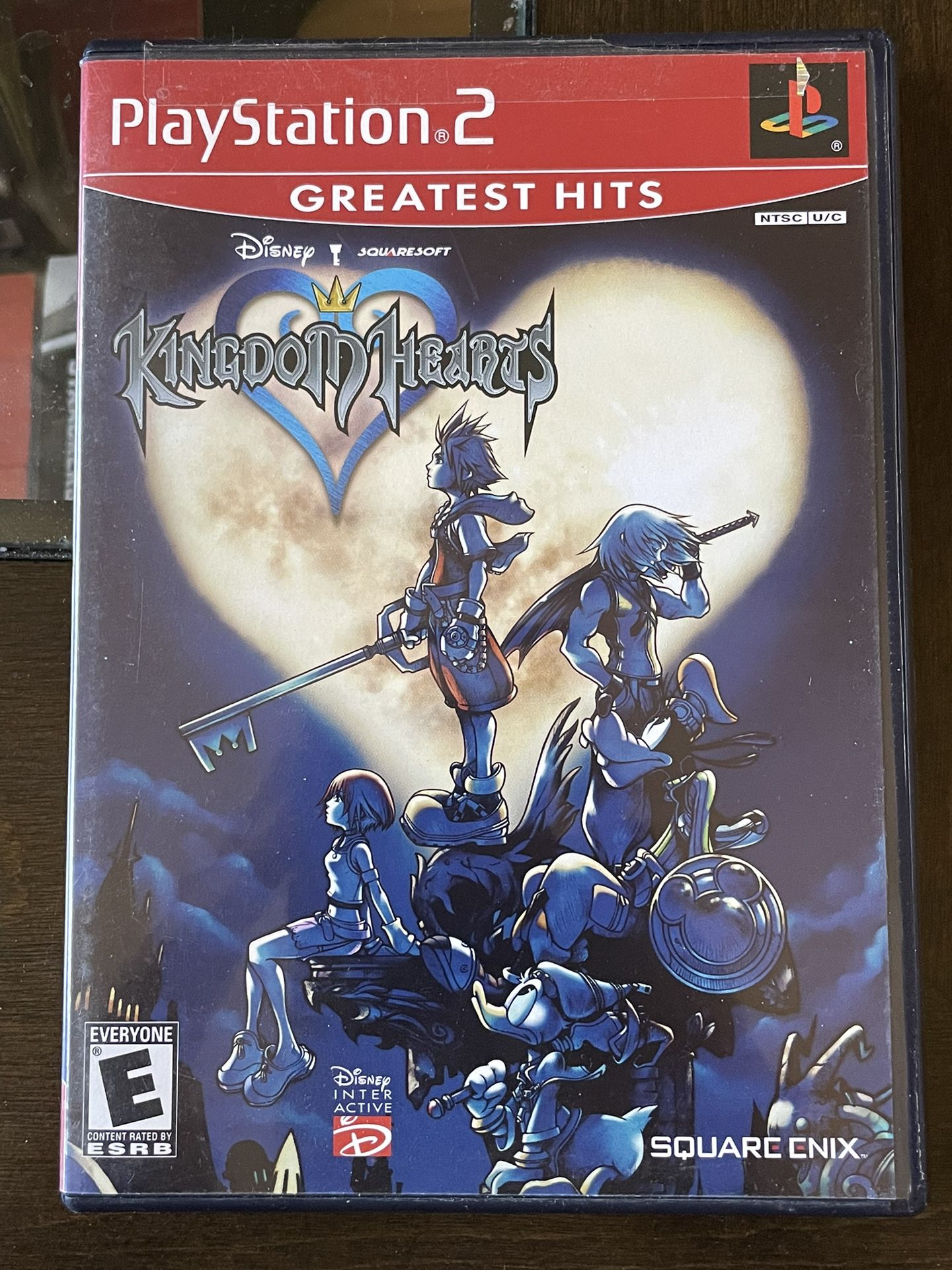 PlayStation 2 Greatest Hits Kingdom Hearts. 2002. PRE OWNED w/ Instruction Booklet.  