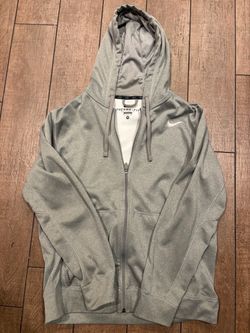 Nike Therma-Fit Full-Zip Hoodie Gray