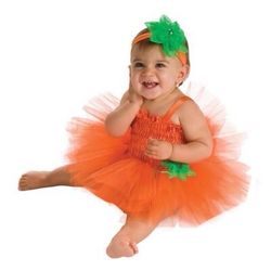 Pumpkin Tutu Halloween Costume Set