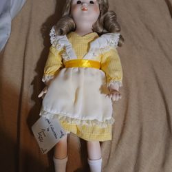 Vintage Porcelain Doll
