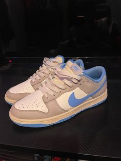 Nike Dunk Low White Blue Grey Sneakers