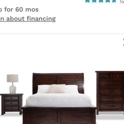  Full Bedroom Furniture Set $100