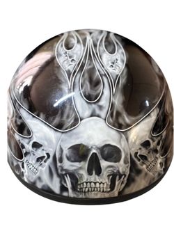Approved Daytona Motorcycle Helmet skullcap