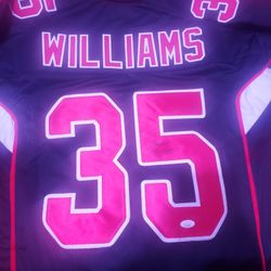 Aeneas Williams Hall Of Fame Signed Jersey