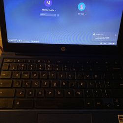 HP Chromebook Laptop With Camera 