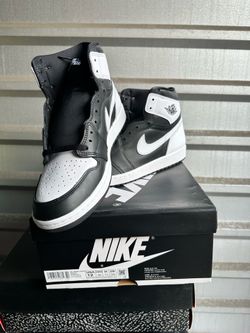 Nike Air Jordan 1 Retro High OG "Black White" Men 12
