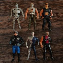  TERMINATOR Action Figures (LOT OF 6) Kenner $24 Oh Best Offer