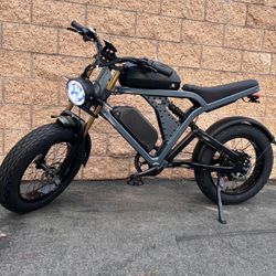 New! Electric Bike, 2000 W, 40MPH, Dual Battery 50+ Miles Distance, Full Suspension, Red Or Grey, Free Delivery 🚚 + Lock 🔐 