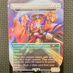 Magic: The Gathering Secret Lair, Yojimbo (Solitude) Rainbow Foil, Final Fantasy
