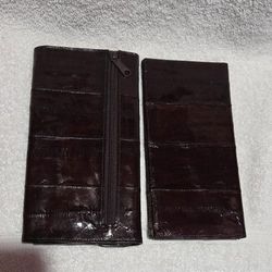 EEL Skin Wallets 
