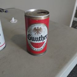Gunther Light Logger Beer Can Vintage
