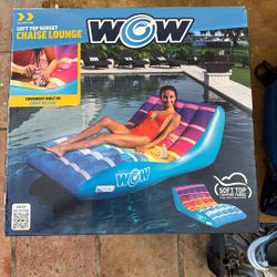 Inflatable Soft Top Sunset Chaise Lounge