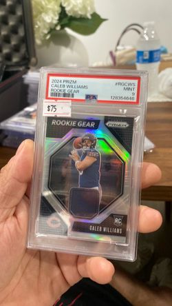 2024 Prizm Caleb Williams Rookie Gear PSA 9