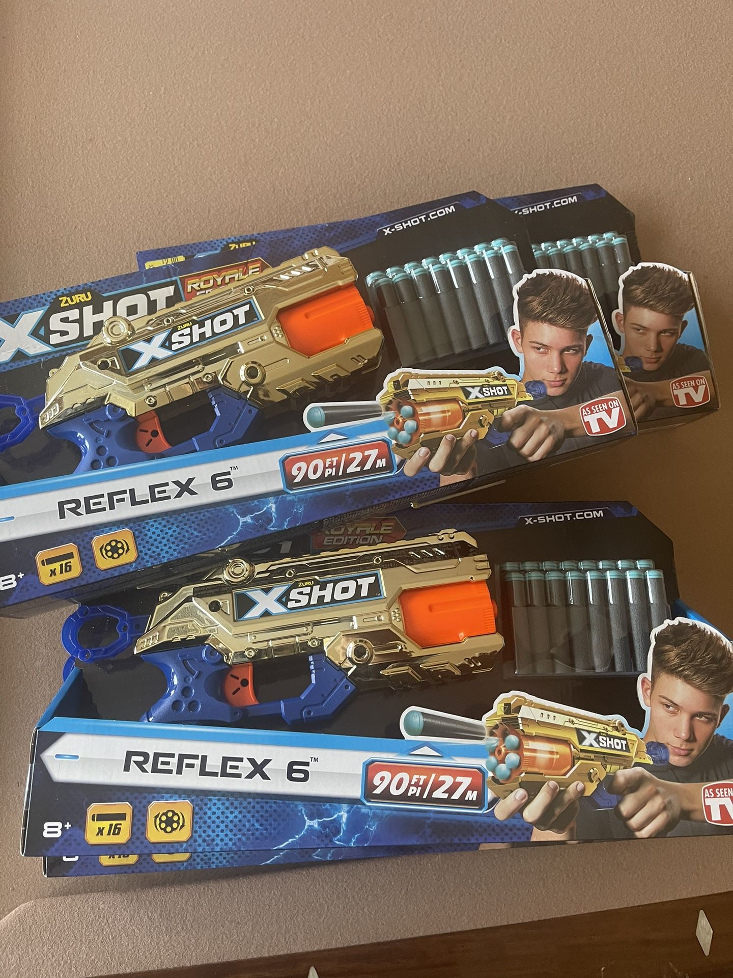 Xshot Reflex 6 (4 At 5.00 Each)