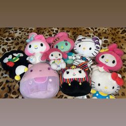 Sanrio Plushies. 💕