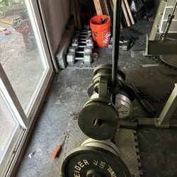 Olympic Weights And Dumbbells 