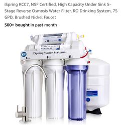 iSpring Reverse Osmosis Filter - Never Used