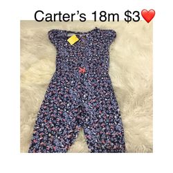 Romper Great Condition For Girls 18m 🌸🌸🌸firm Price