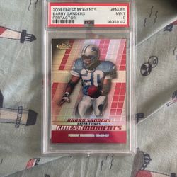 BARRY SANDERS MINT CARD