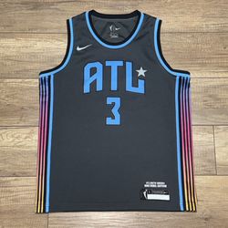 Atlanta Dream WNBA Nike Rebel Edition Chennedy Carter Jersey Youth Large