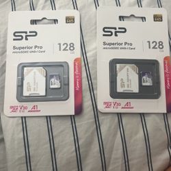 128GB Micro SD Card W/ Adapter X2