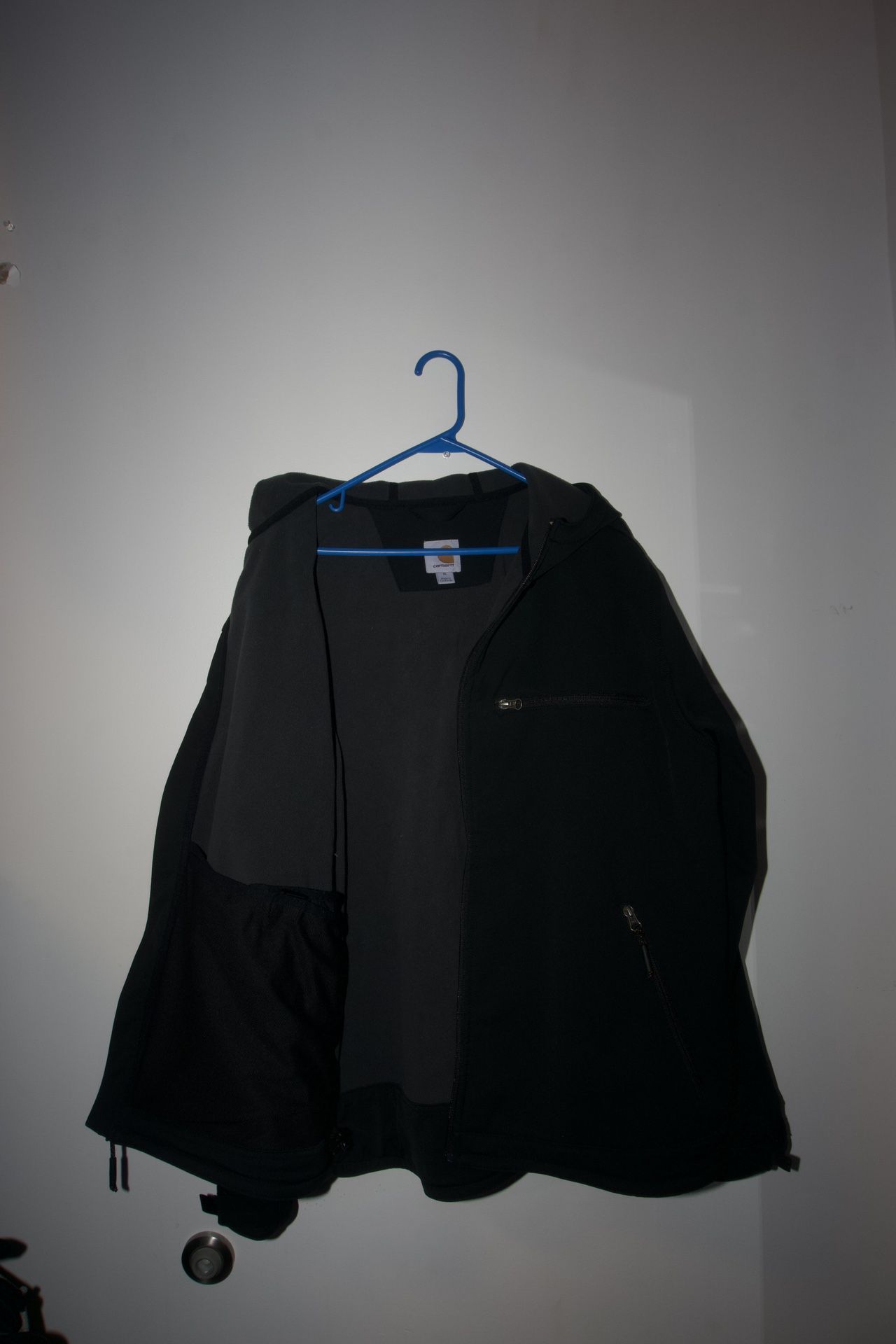 Carhartt - Black Crowley Nylon Hooded Jacket