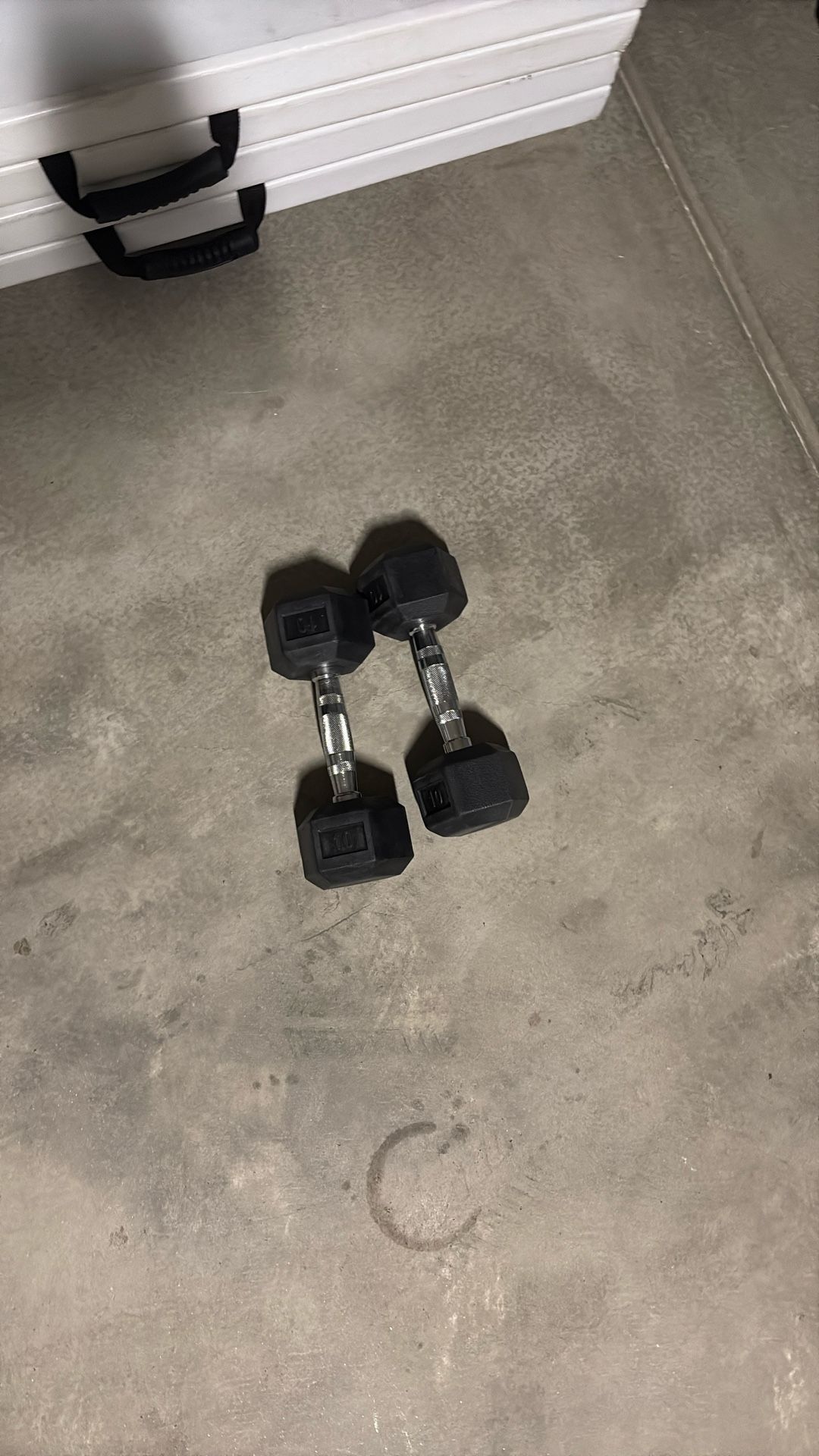 Pair of 10 Pound Dumbbells