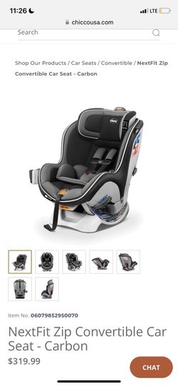 Chicco NextFit Zip Convertible Car Seat