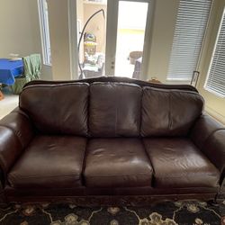 Leather Couch 
