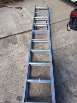 Bauer 20' Aluminum Extension Ladder - Type IA (300 lbs) - Heavy Duty like new