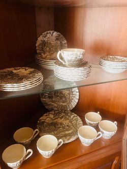 Vintage Myott Staffordshire Royal Mail Set